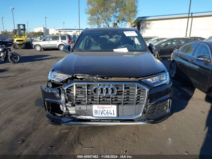 2020 Audi Q7 Premium VIN: WA1AJAF75LD008520 Lot: 40807462