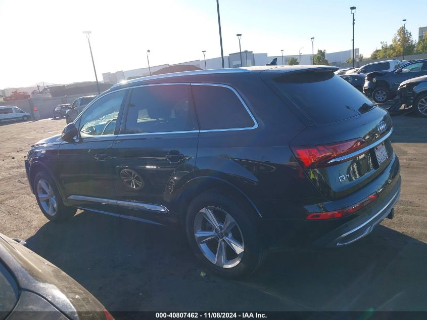 2020 Audi Q7 Premium VIN: WA1AJAF75LD008520 Lot: 40807462