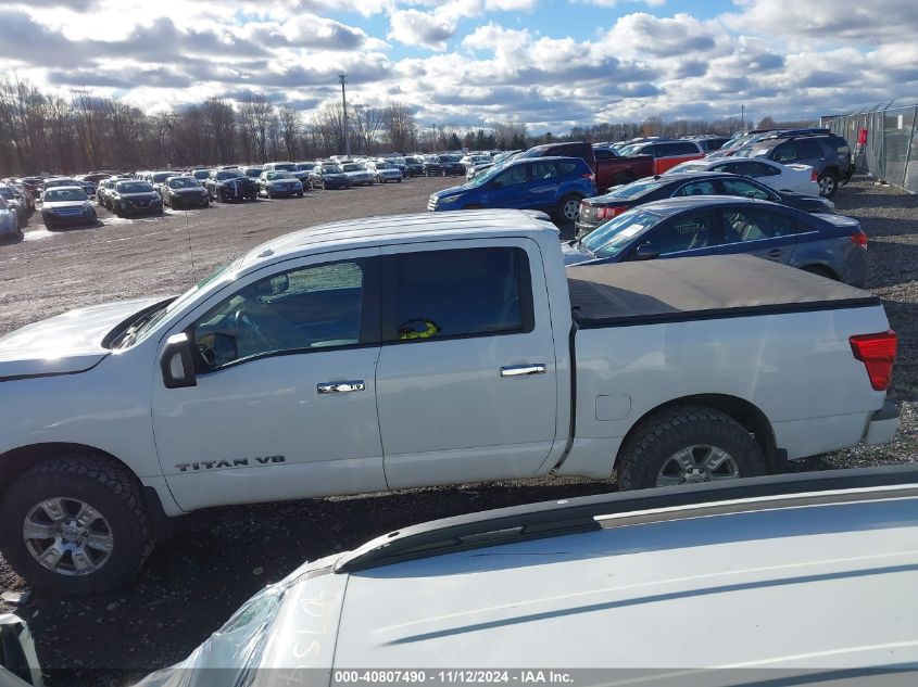 2018 Nissan Titan Sv VIN: 1N6AA1E53JN533277 Lot: 40807490