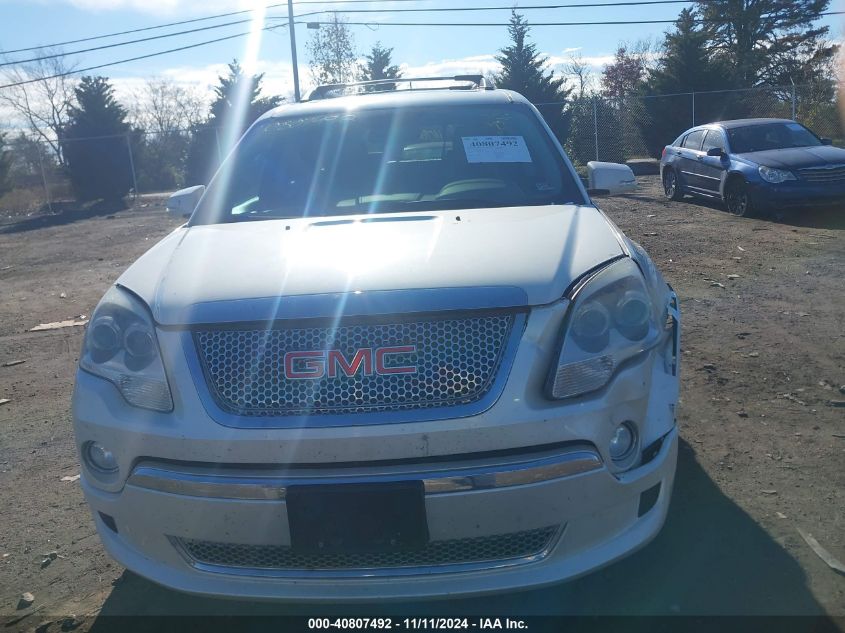 2012 GMC Acadia Denali VIN: 1GKKVTED4CJ242803 Lot: 40807492