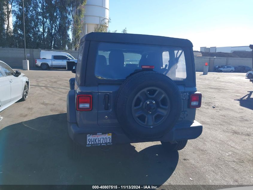 2023 Jeep Wrangler 2-Door Sport 4X4 VIN: 1C4GJXAN6PW672179 Lot: 40807515