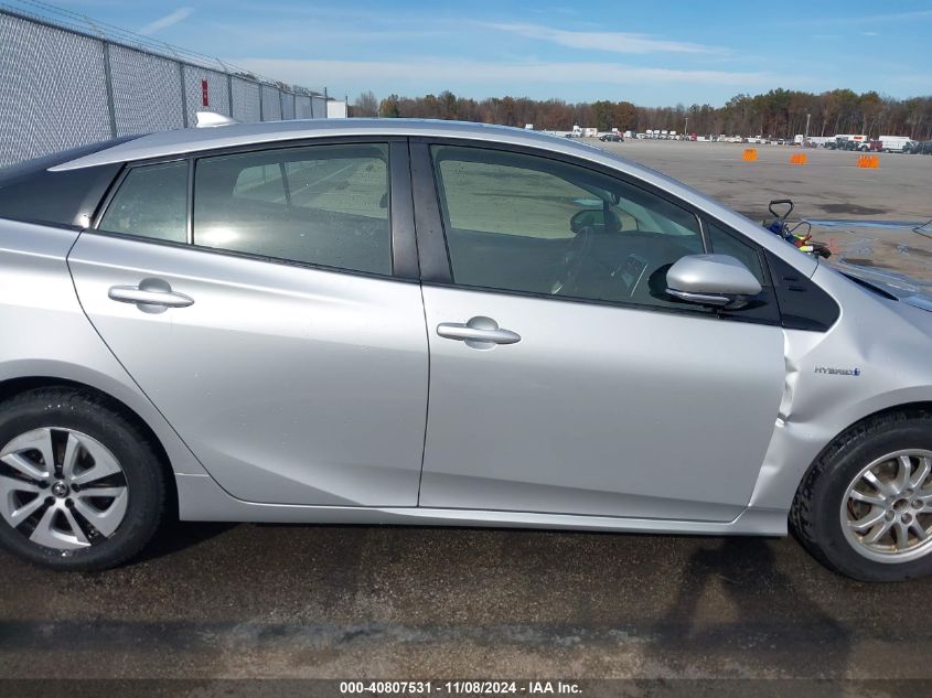 2017 Toyota Prius Two VIN: JTDKBRFUXH3568851 Lot: 40807531