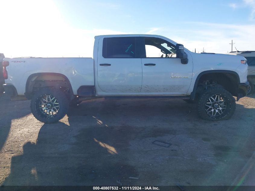 2022 Chevrolet Silverado 2500Hd 4Wd Standard Bed Custom VIN: 1GC4YMEY4NF132554 Lot: 40807532