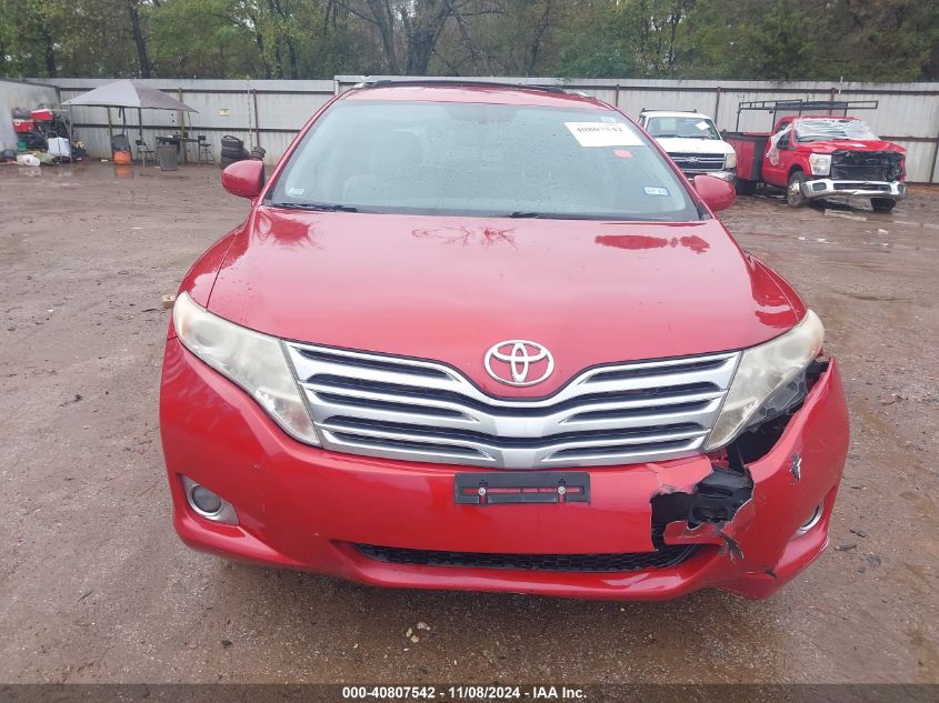 2012 Toyota Venza Le VIN: 4T3ZA3BB2CU058213 Lot: 40807542