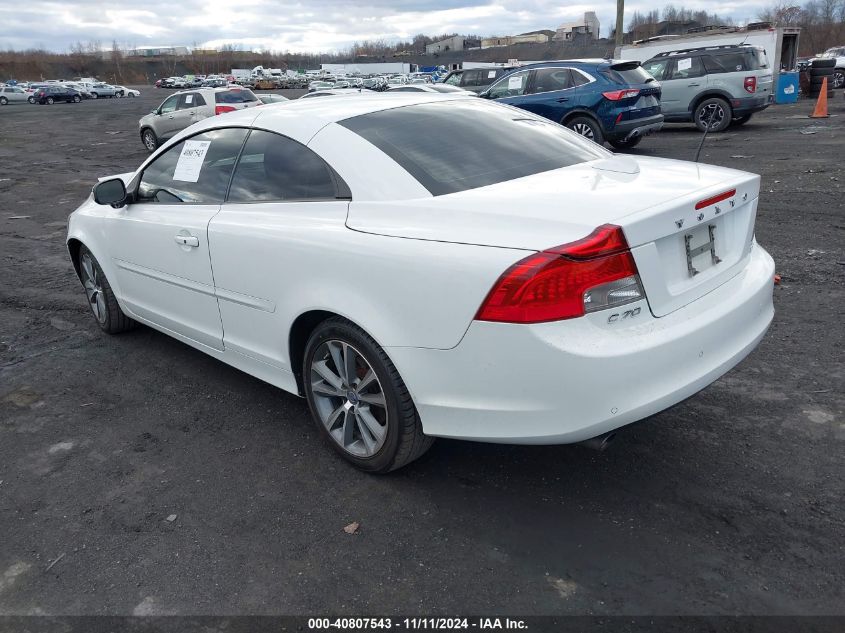 2012 Volvo C70 T5/T5 Platinum/T5 Premier Plus VIN: YV1672MCXCJ129006 Lot: 40807543