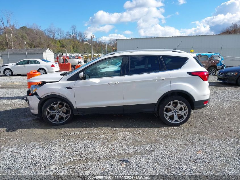 2019 Ford Escape Titanium VIN: 1FMCU9J99KUA30737 Lot: 40807550