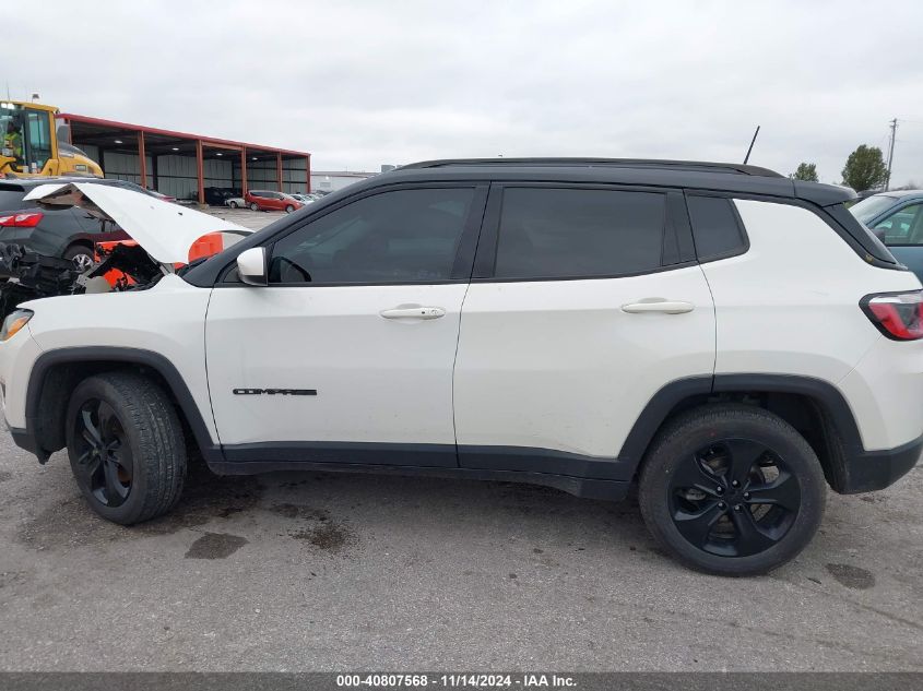 2018 Jeep Compass Altitude 4X4 VIN: 3C4NJDBB3JT325528 Lot: 40807568