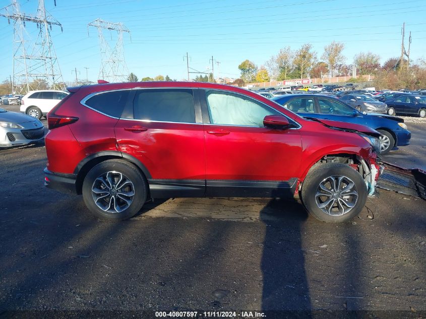 2021 Honda Cr-V Exl VIN: 2HKRW2H86MH665490 Lot: 40807597