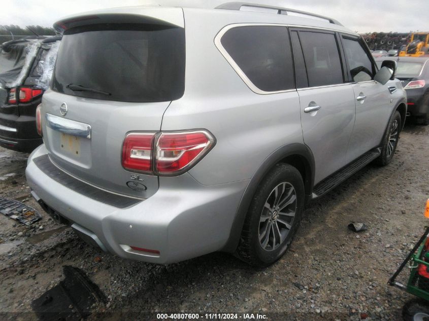 VIN JN8AY2ND7K9087578 2019 Nissan Armada, SL no.4