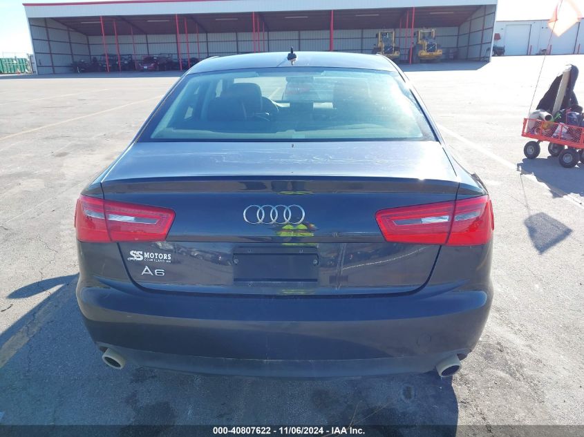 2014 Audi A6 2.0T Premium VIN: WAUFFAFC0EN017162 Lot: 40807622