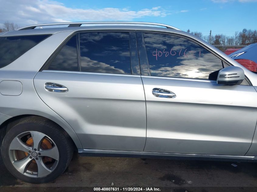 2016 MERCEDES-BENZ GLE 350 350 - 4JGDA5JB7GA687750