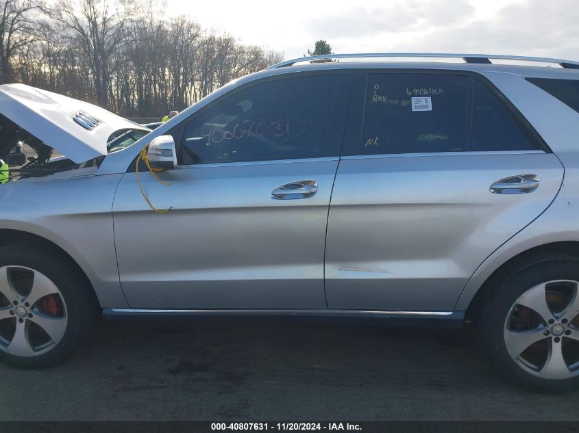 2016 MERCEDES-BENZ GLE 350 350 - 4JGDA5JB7GA687750