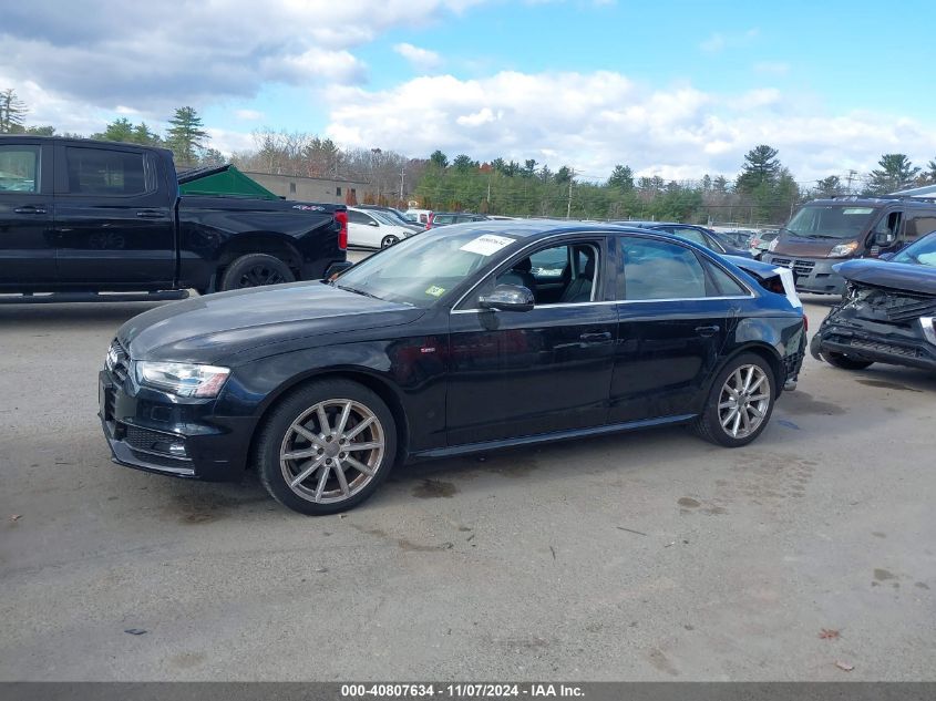 2015 Audi A4 2.0T Premium VIN: WAUFFAFL4FN018753 Lot: 40807634