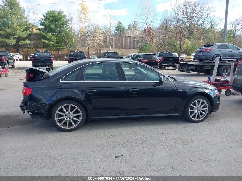 2015 Audi A4 2.0T Premium VIN: WAUFFAFL4FN018753 Lot: 40807634