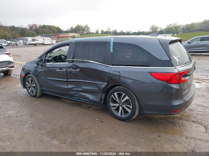 2021 Honda Odyssey Touring VIN: 5FNRL6H86MB036441 Lot: 40807645