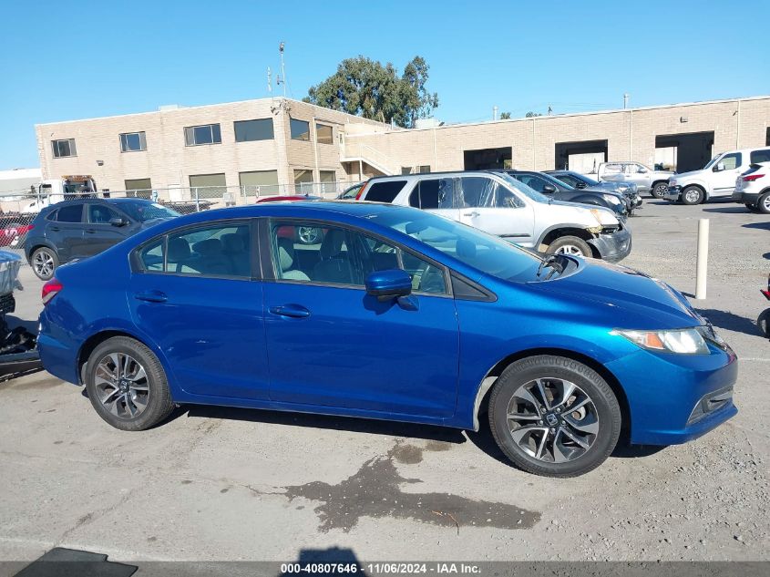 2014 Honda Civic Ex VIN: 19XFB2F88EE275451 Lot: 40807646