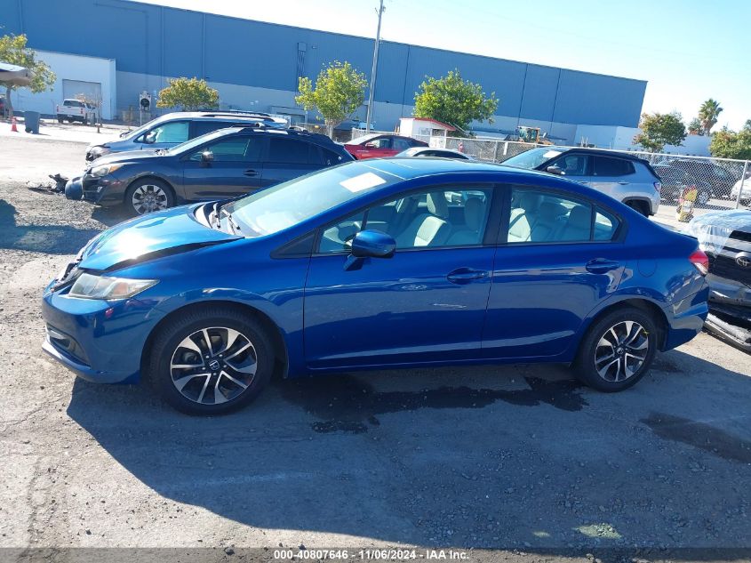 2014 Honda Civic Ex VIN: 19XFB2F88EE275451 Lot: 40807646