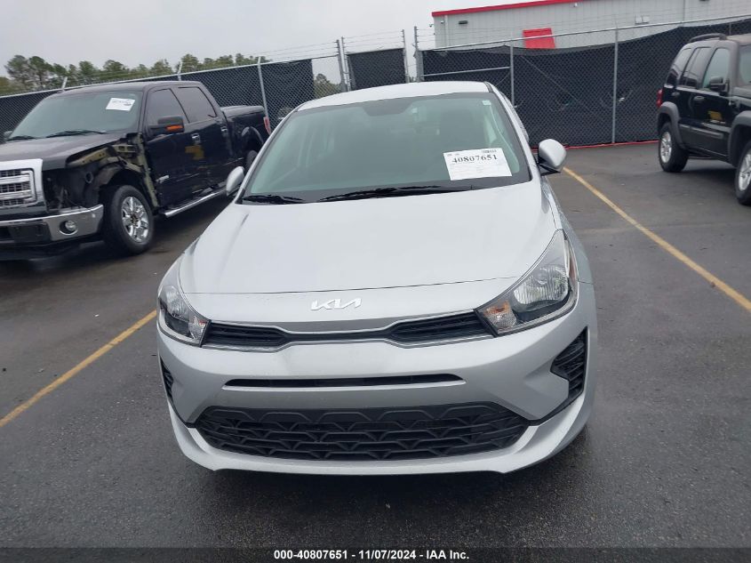 2023 Kia Rio Lx VIN: 3KPA24ADXPE525477 Lot: 40807651