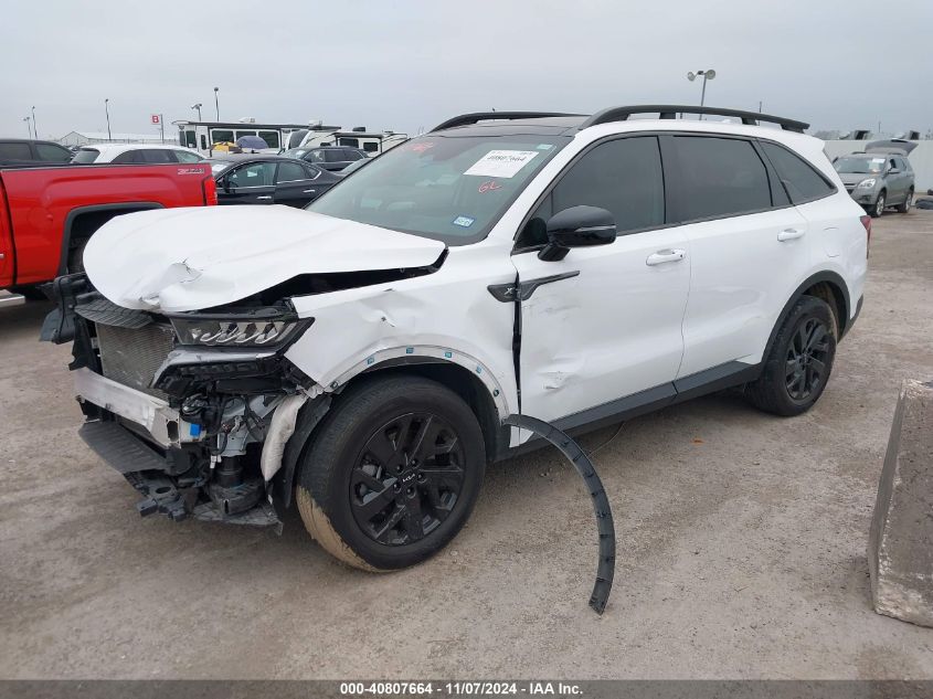 2023 Kia Sorento X-Line S VIN: 5XYRLDLC6PG189575 Lot: 40807664