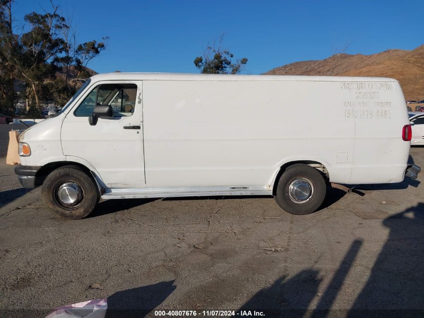 1997 Dodge Ram Van 3500 Ambulance Conversion/Commercial VIN: 2B7KB31Z6VK514376 Lot: 40807676