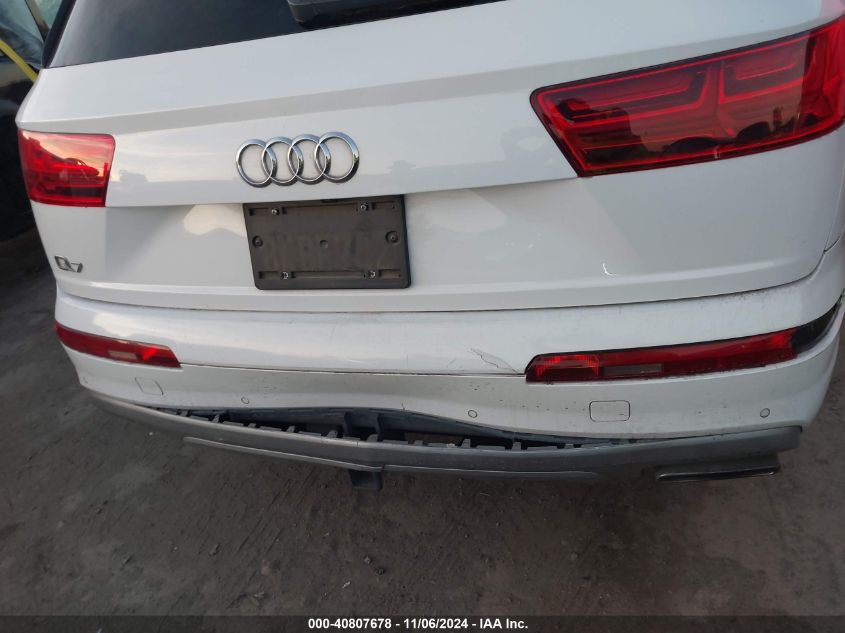 2019 Audi Q7 45 Premium/45 Se Premium VIN: WA1AHAF70KD024070 Lot: 40807678