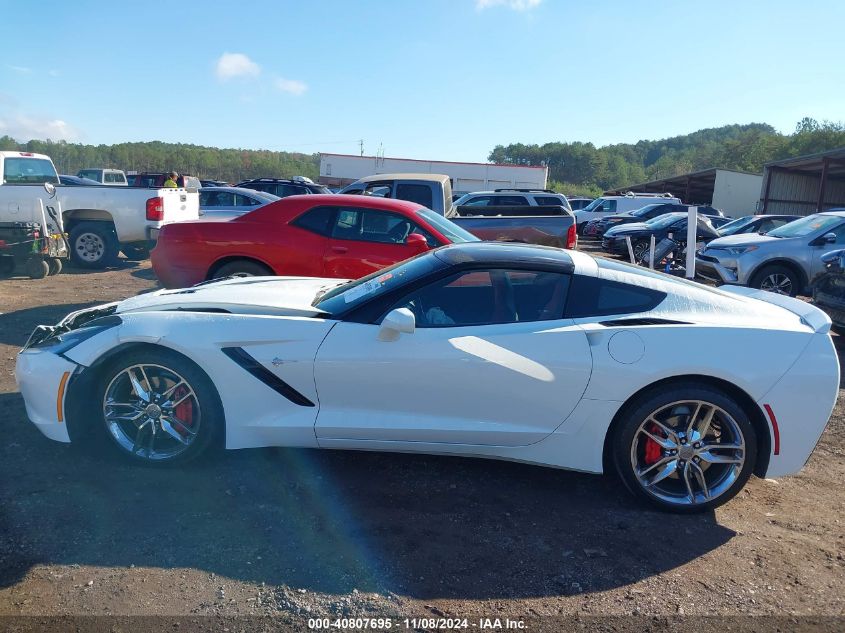 2017 Chevrolet Corvette Stingray Z51 VIN: 1G1YH2D74H5104156 Lot: 40807695