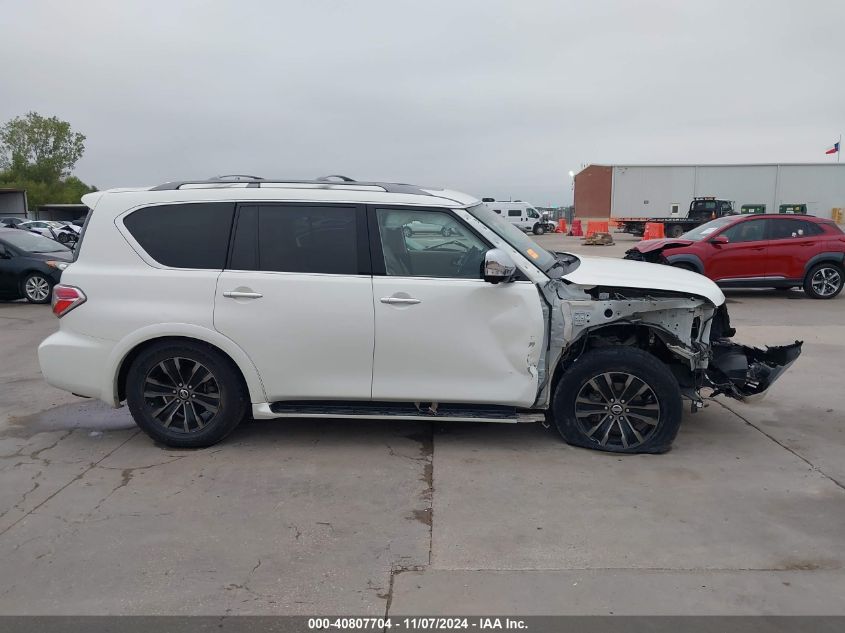 2019 Nissan Armada Platinum VIN: JN8AY2ND1K9088211 Lot: 40807704