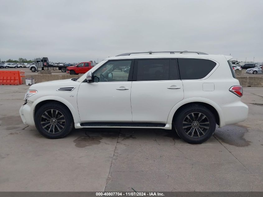 2019 Nissan Armada Platinum VIN: JN8AY2ND1K9088211 Lot: 40807704