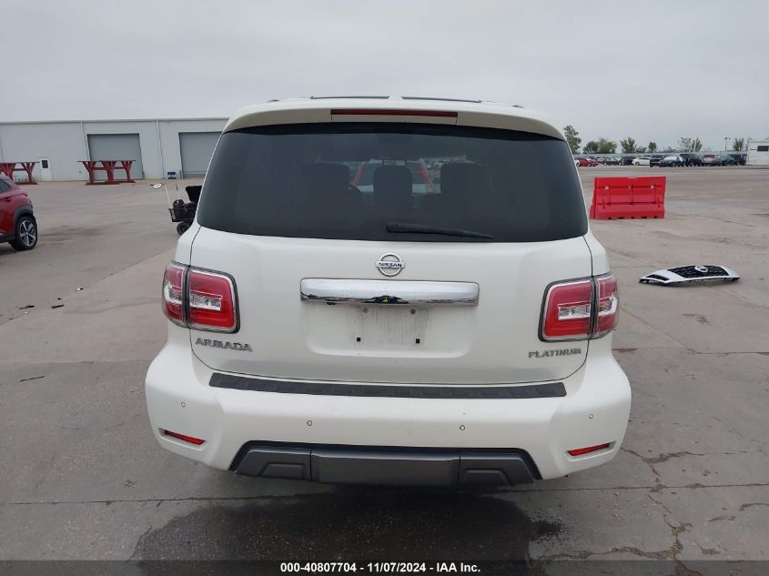 2019 Nissan Armada Platinum VIN: JN8AY2ND1K9088211 Lot: 40807704