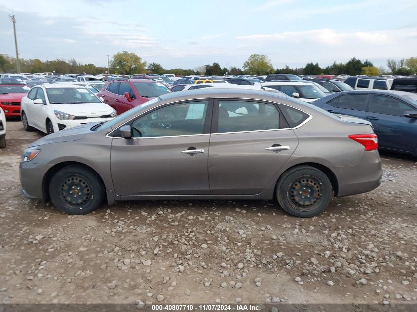 2017 Nissan Sentra Sv VIN: 3N1AB7AP3HL650199 Lot: 40807710