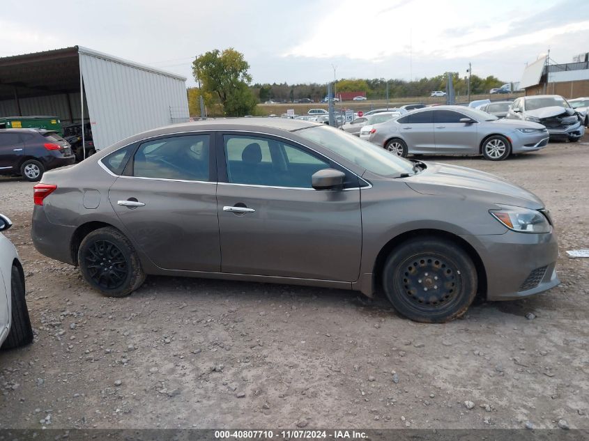 2017 Nissan Sentra Sv VIN: 3N1AB7AP3HL650199 Lot: 40807710