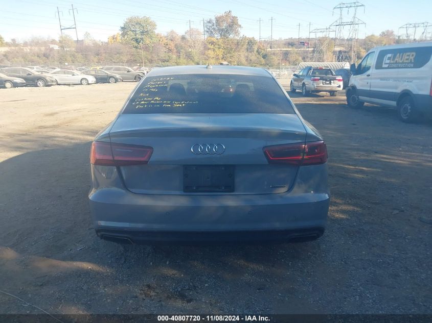 2018 Audi A6 3.0T Premium VIN: WAUG3AFC2JN040370 Lot: 40807720