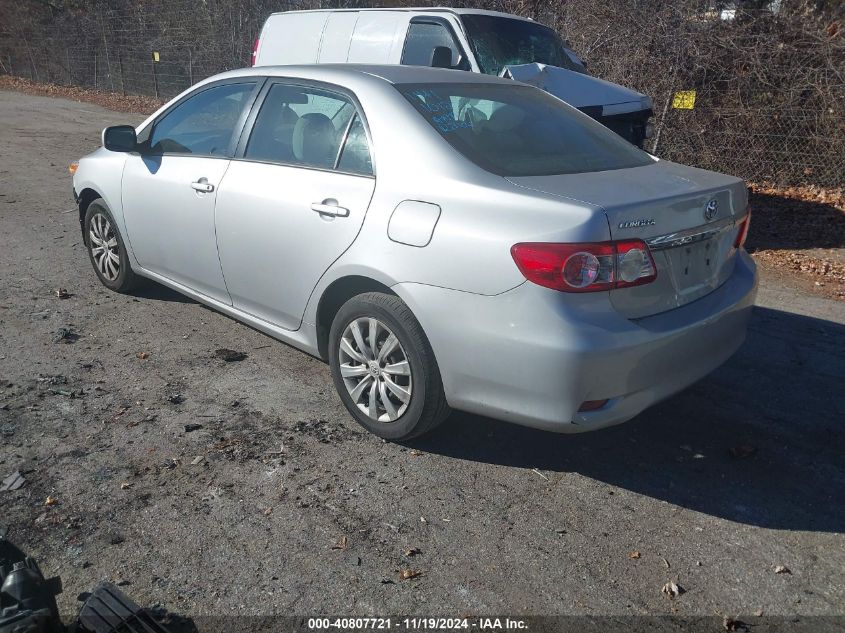 2012 Toyota Corolla Le VIN: 2T1BU4EE1CC791125 Lot: 40807721