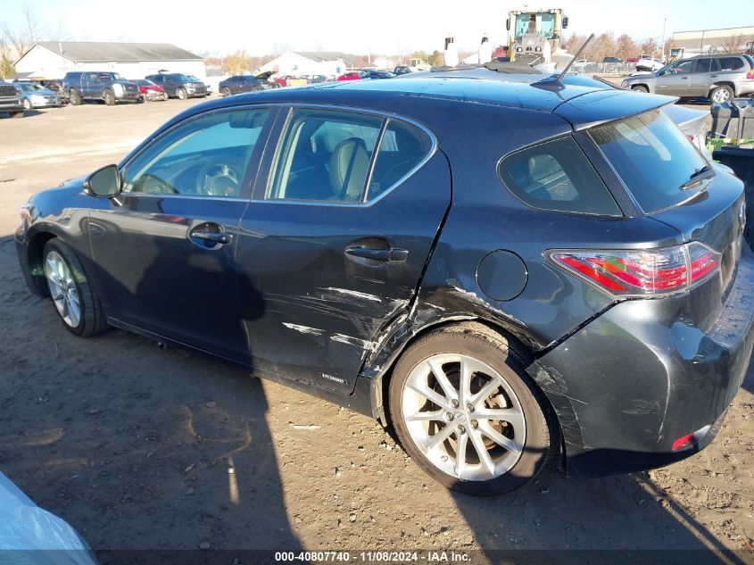 2011 Lexus Ct 200H Premium VIN: JTHKD5BH4B2039953 Lot: 40807740