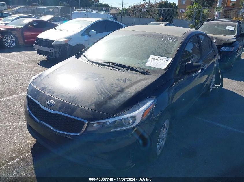 2018 Kia Forte Lx VIN: 3KPFK4A79JE276354 Lot: 40807748