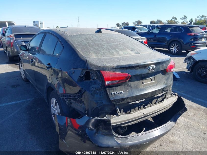 2018 Kia Forte Lx VIN: 3KPFK4A79JE276354 Lot: 40807748