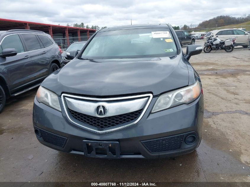 2014 Acura Rdx VIN: 5J8TB4H35EL005487 Lot: 40807768