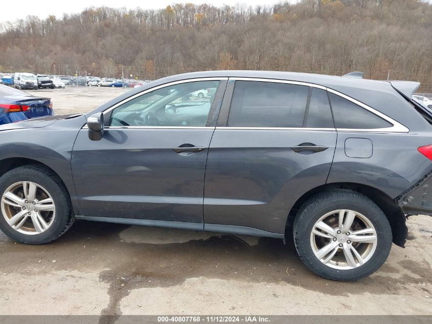 2014 Acura Rdx VIN: 5J8TB4H35EL005487 Lot: 40807768