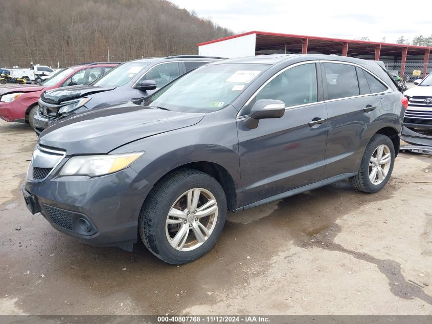 2014 Acura Rdx VIN: 5J8TB4H35EL005487 Lot: 40807768