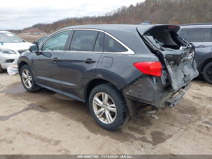 2014 Acura Rdx VIN: 5J8TB4H35EL005487 Lot: 40807768