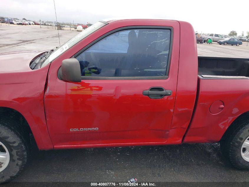 2005 Chevrolet Colorado Ls VIN: 1GCCS148558171283 Lot: 40807776