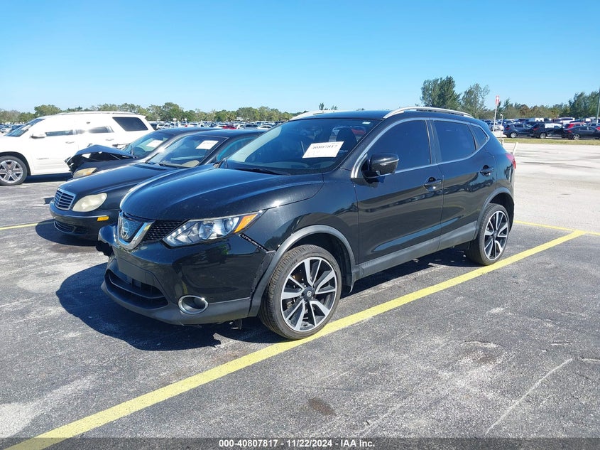 Vin: jn1bj1cp6jw151558, lot: 41297383, nissan rogue sport sl 20182