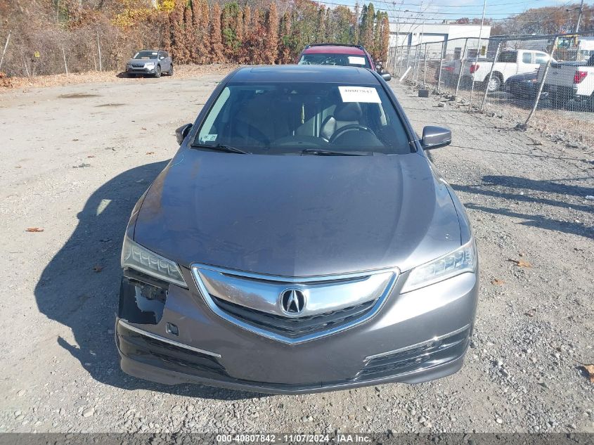 2017 Acura Tlx Technology Package VIN: 19UUB1F56HA007756 Lot: 40807842