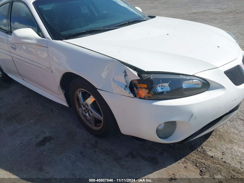 2006 Pontiac Grand Prix VIN: 2G2WP552861205208 Lot: 40807846