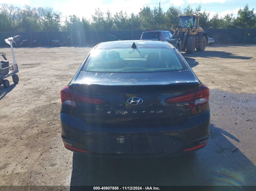 2019 Hyundai Elantra Value Edition VIN: KMHD84LF5KU885689 Lot: 40807858