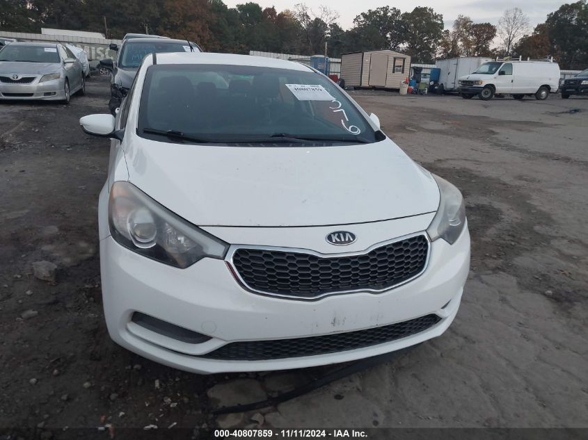 2016 Kia Forte Lx VIN: KNAFK4A60G5496376 Lot: 40807859