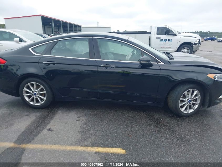 2017 FORD FUSION SE - 3FA6P0HD2HR114662