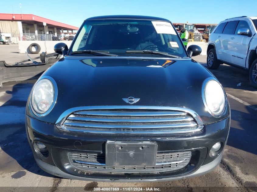 2012 Mini Cooper VIN: WMWSU3C5XCT263389 Lot: 40807869