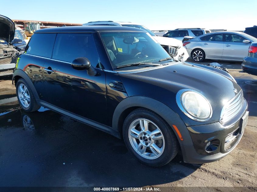 2012 Mini Cooper VIN: WMWSU3C5XCT263389 Lot: 40807869