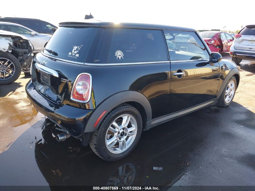 2012 Mini Cooper VIN: WMWSU3C5XCT263389 Lot: 40807869